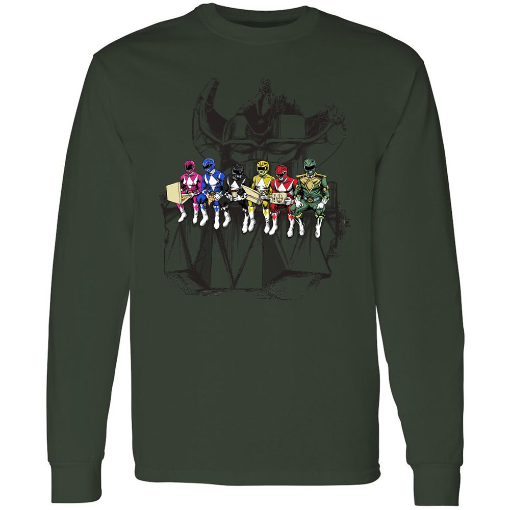 Long Sleeve T-Shirt - 5YDQ5CJM - Forest Green - 8