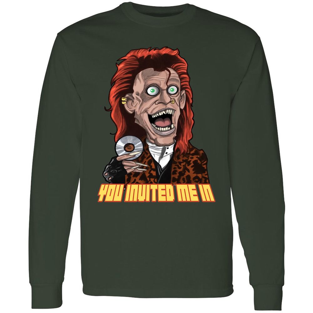 Long Sleeve T-Shirt - X9B12Q48 - Forest Green - 8