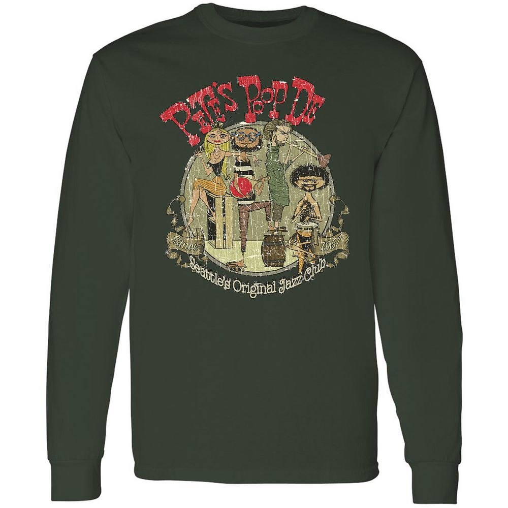 Long Sleeve T-Shirt - NRMG9WFC - Forest Green - 8