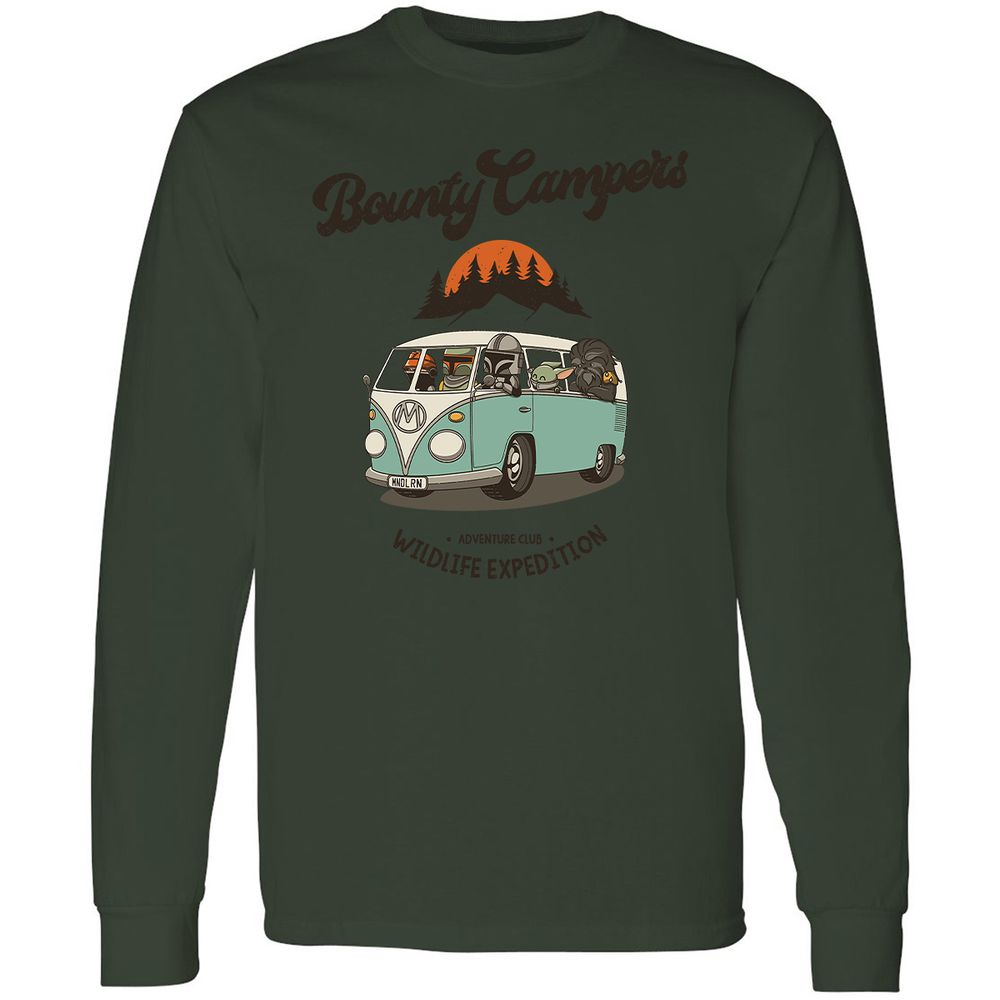Long Sleeve T-Shirt - P5FLZ6EC - Forest Green - 8
