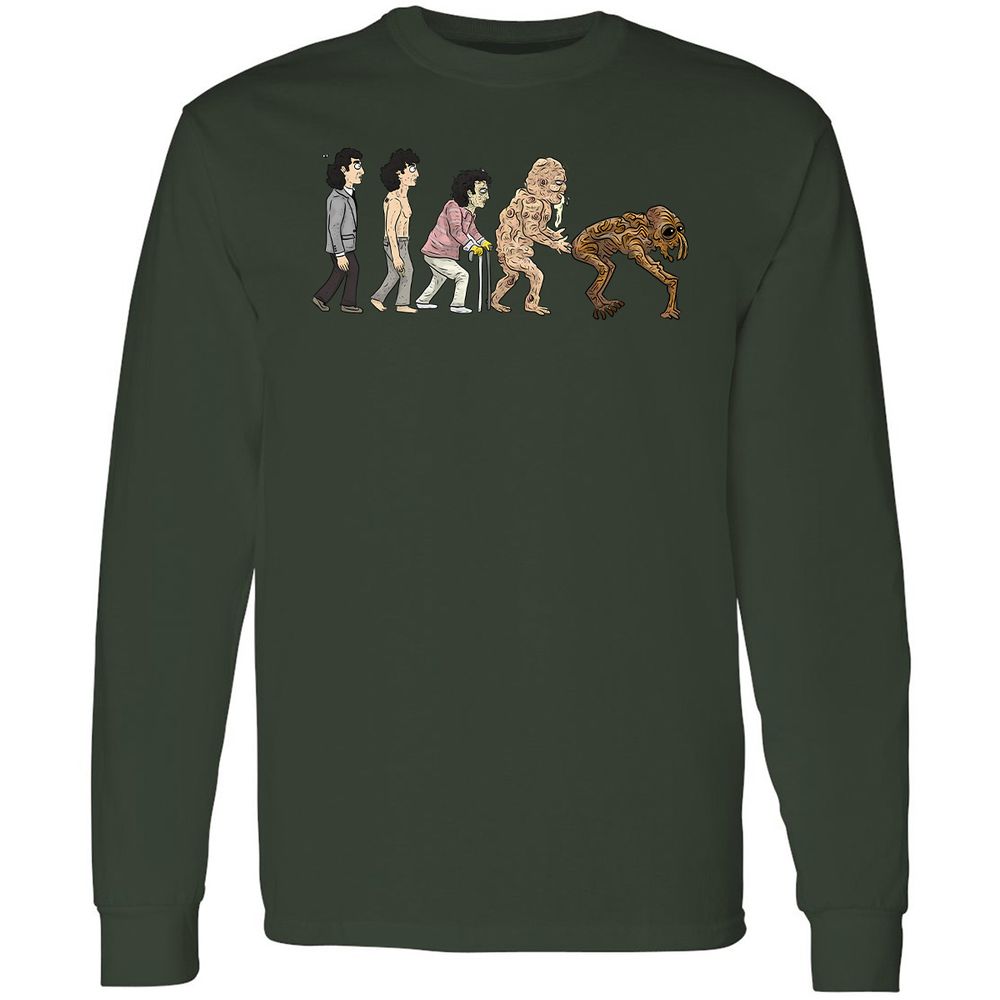 Long Sleeve T-Shirt - F49DMPZ5 - Forest Green - 8