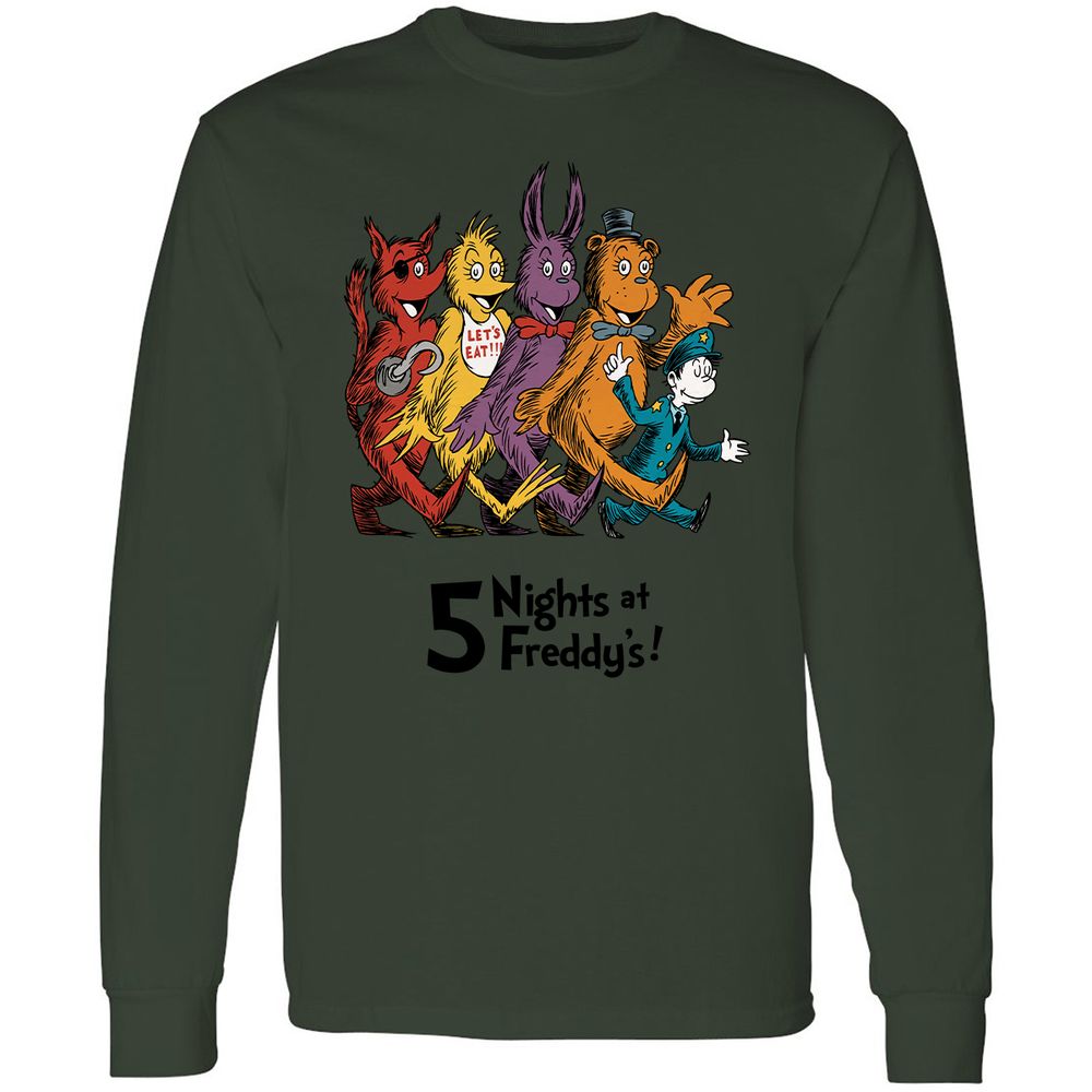 Long Sleeve T-Shirt - A1F4P4XP - Forest Green - 8