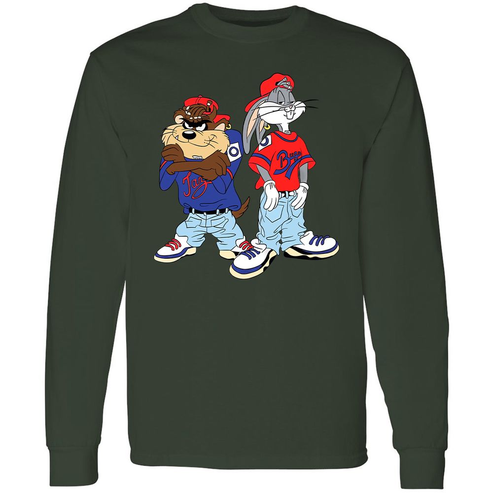 Long Sleeve T-Shirt - PRH2A4GK - Forest Green - 8