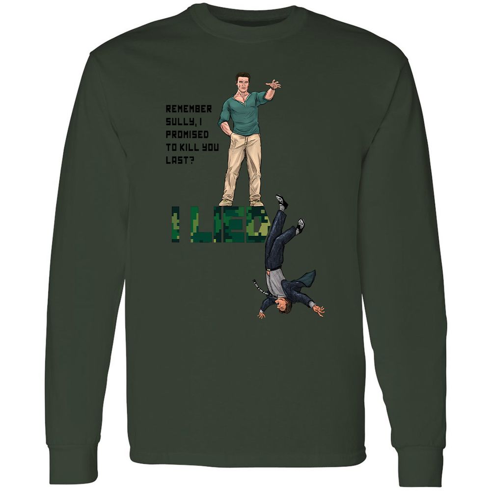Long Sleeve T-Shirt - EUPC61RN - Forest Green - 8