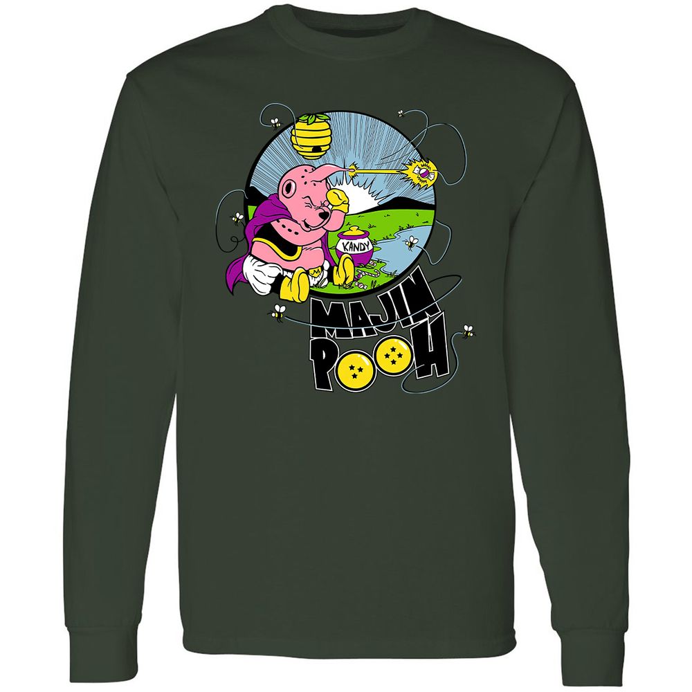 Long Sleeve T-Shirt - L1P57X82 - Forest Green - 8