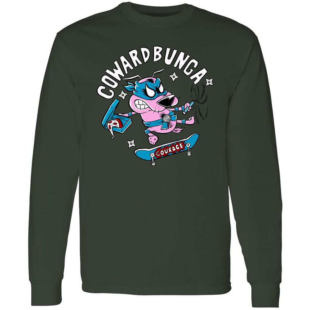 Long Sleeve T-Shirt - XVABQM1X - Forest Green - 8