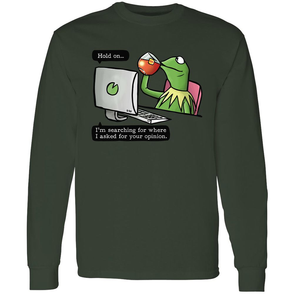 Long Sleeve T-Shirt - Y2DS4FCW - Forest Green - 8
