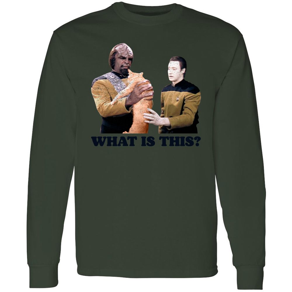 Long Sleeve T-Shirt - 5ME6DJQR - Forest Green - 8