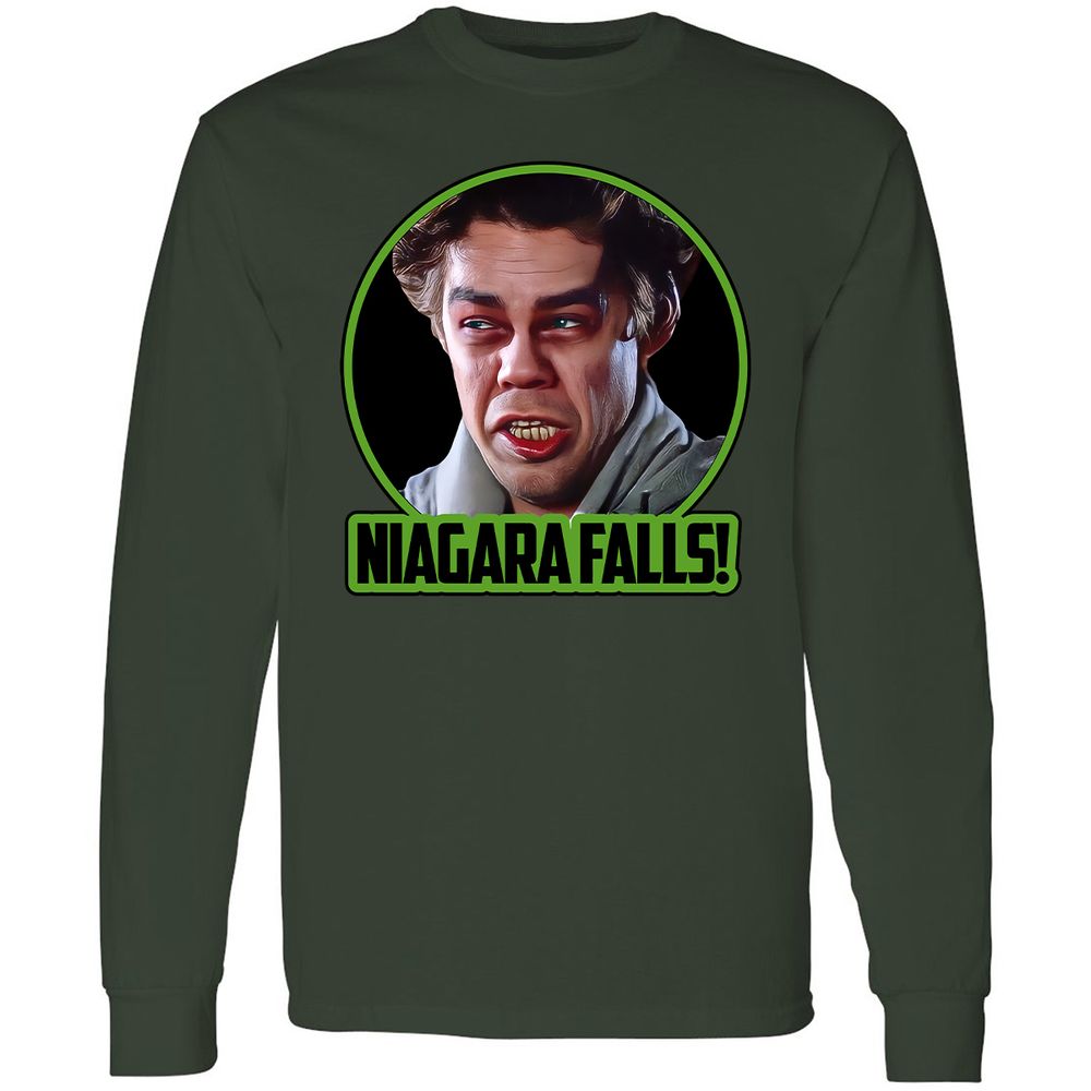 Long Sleeve T-Shirt - HWB9YQ27 - Forest Green - 8