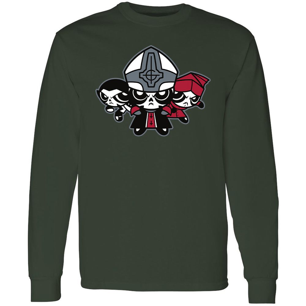 Long Sleeve T-Shirt - BZVBRCH2 - Forest Green - 8