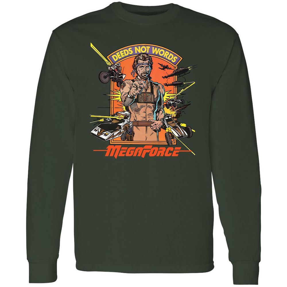 Long Sleeve T-Shirt - LJN53ERW - Forest Green - 8