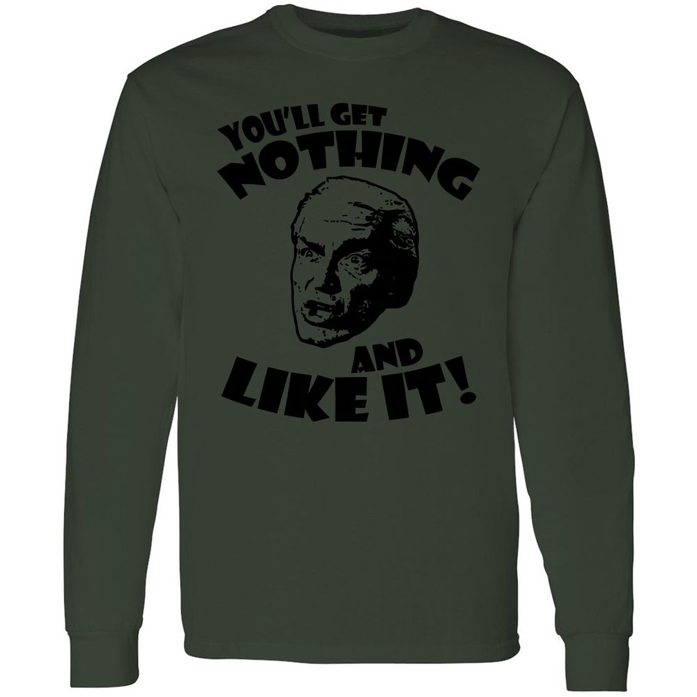 Long Sleeve T-Shirt - C49Y54PM - Forest Green - 8
