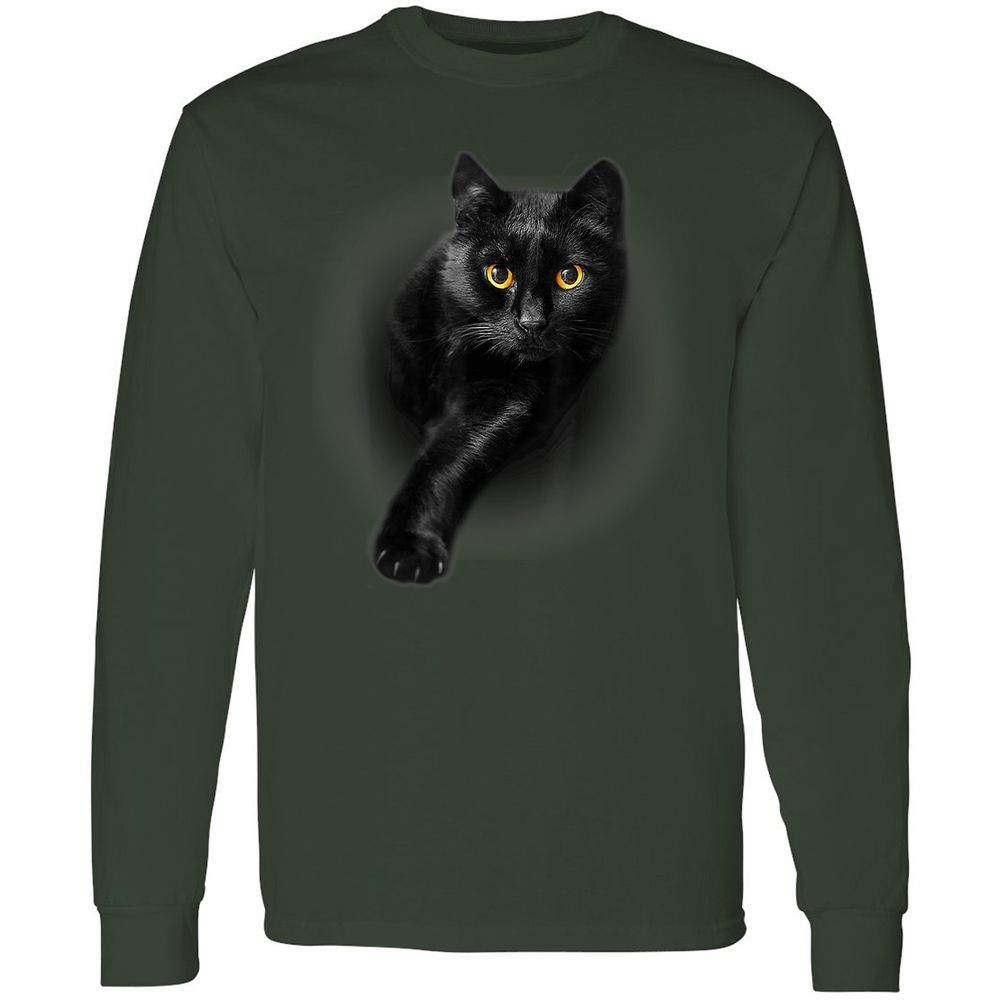 Long Sleeve T-Shirt - 9NW6ELH9 - Forest Green - 8