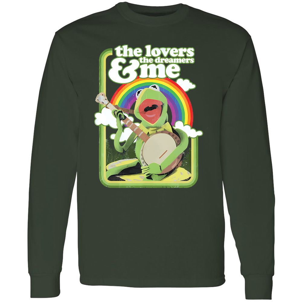 Long Sleeve T-Shirt - L1BN48RT - Forest Green - 8