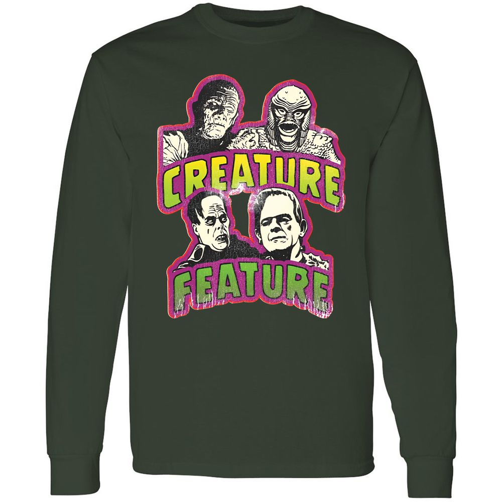 Long Sleeve T-Shirt - CJF4FNCP - Forest Green - 8