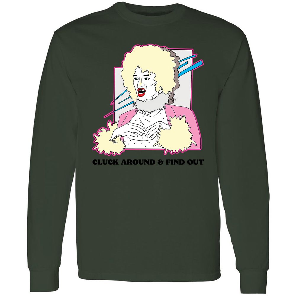Long Sleeve T-Shirt - 4TNBMZRL - Forest Green - 8
