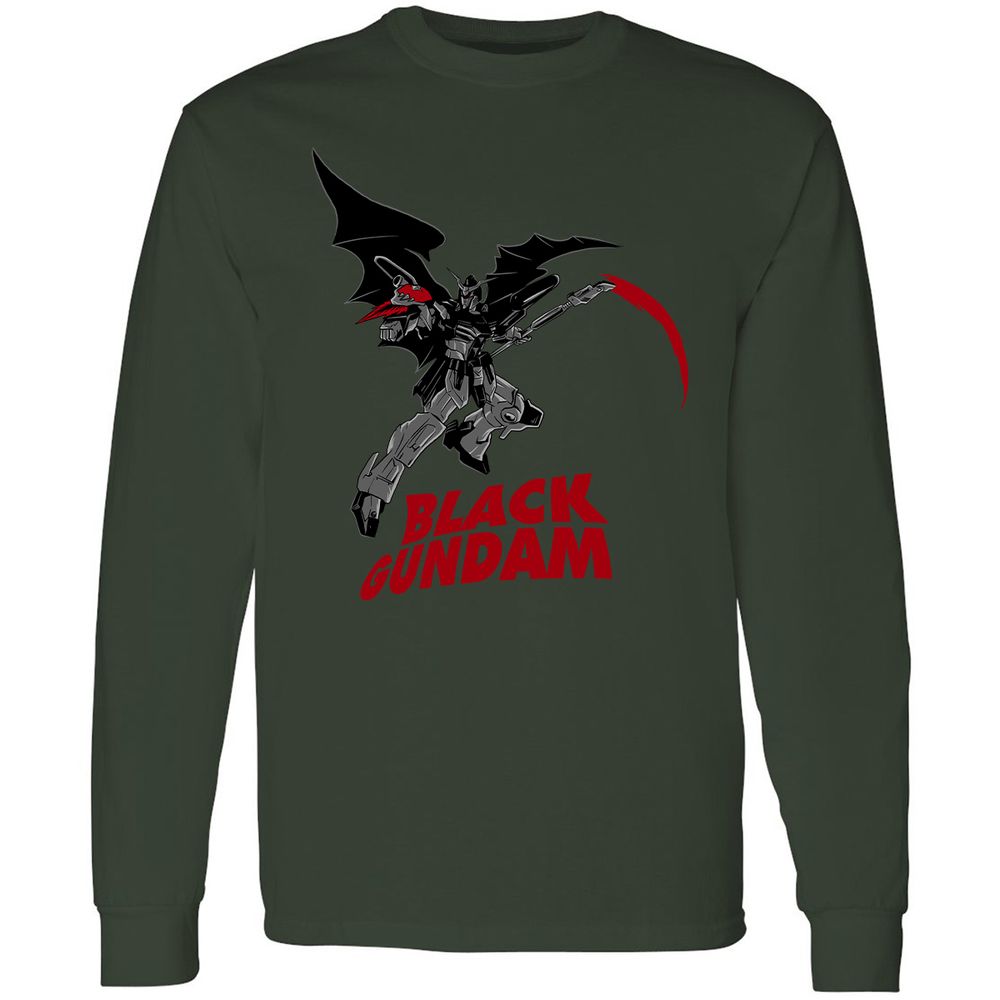 Long Sleeve T-Shirt - 7H4FUBVZ - Forest Green - 8