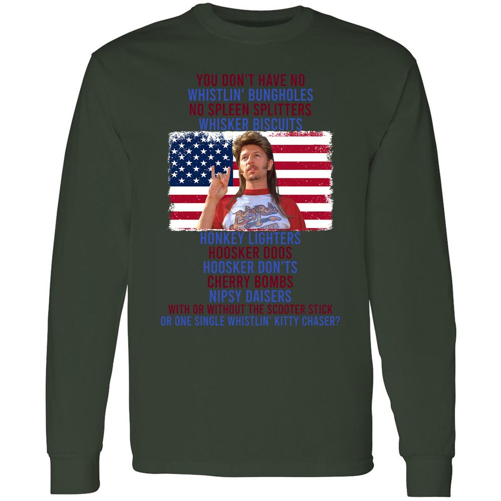 Long Sleeve T-Shirt - KFC8PARU - Forest Green - 8