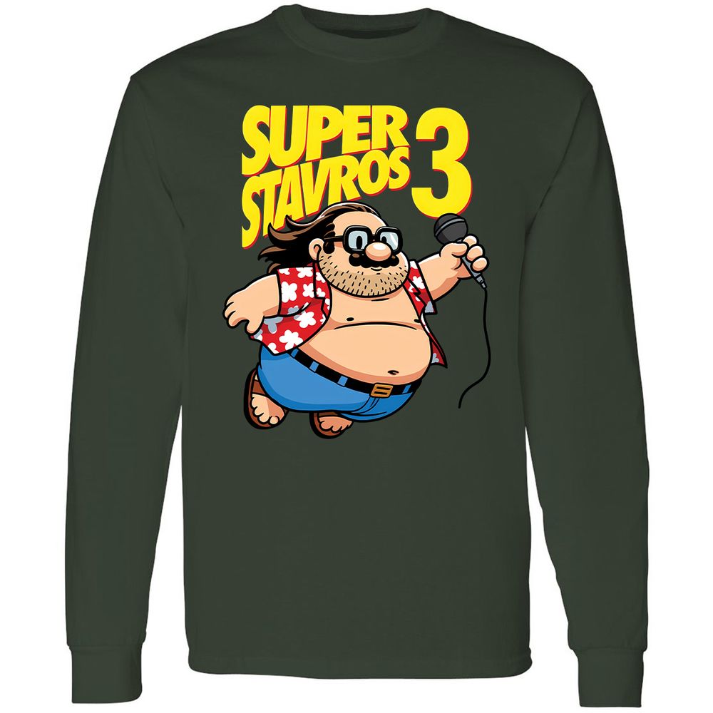 Long Sleeve T-Shirt - 858HAAV3 - Forest Green - 8