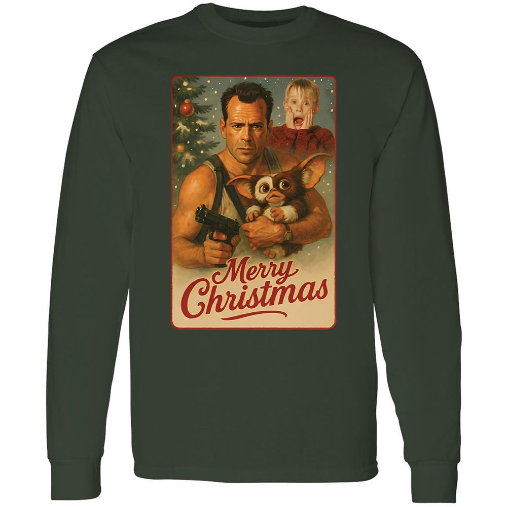 Merry Christmas - Forest Green - 8