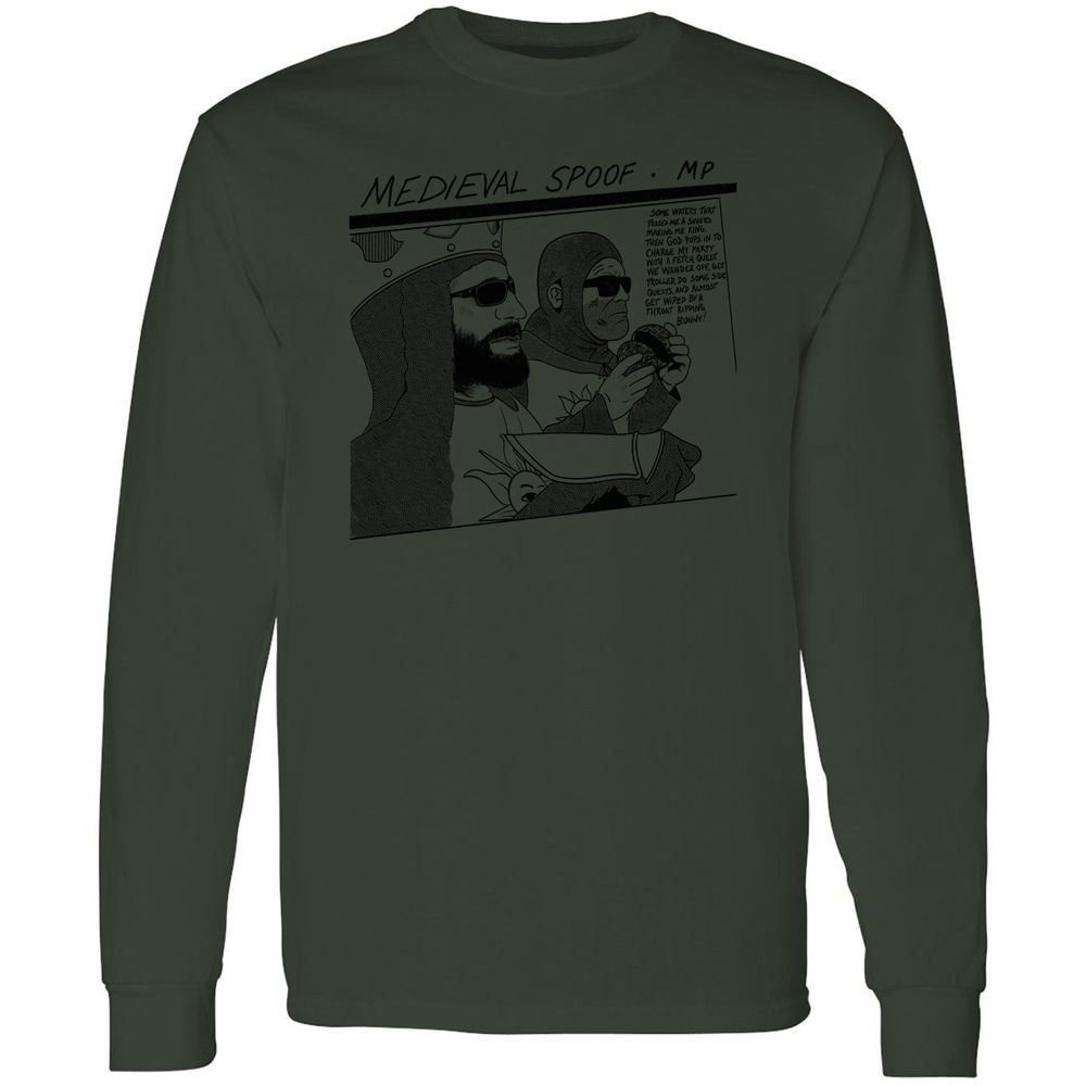Long Sleeve T-Shirt - A8F14BKH - Forest Green - 8