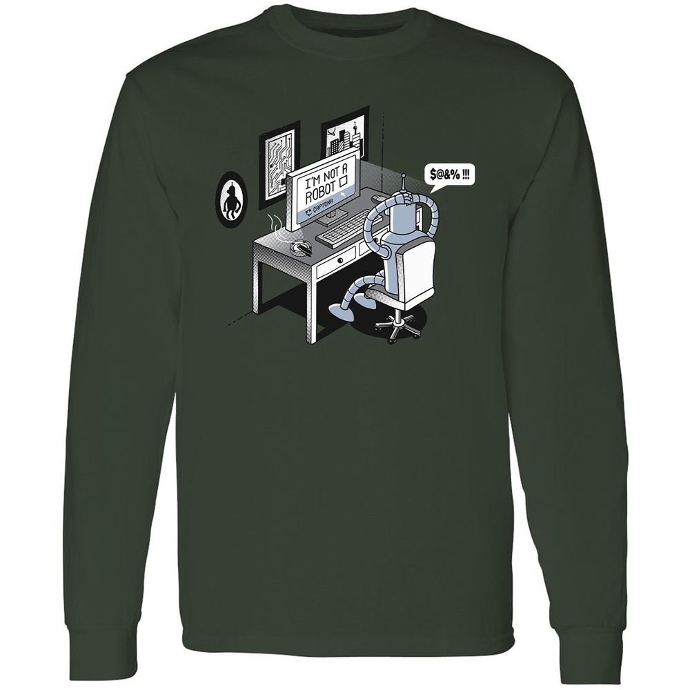 Long Sleeve T-Shirt - MFH2YS21 - Forest Green - 8
