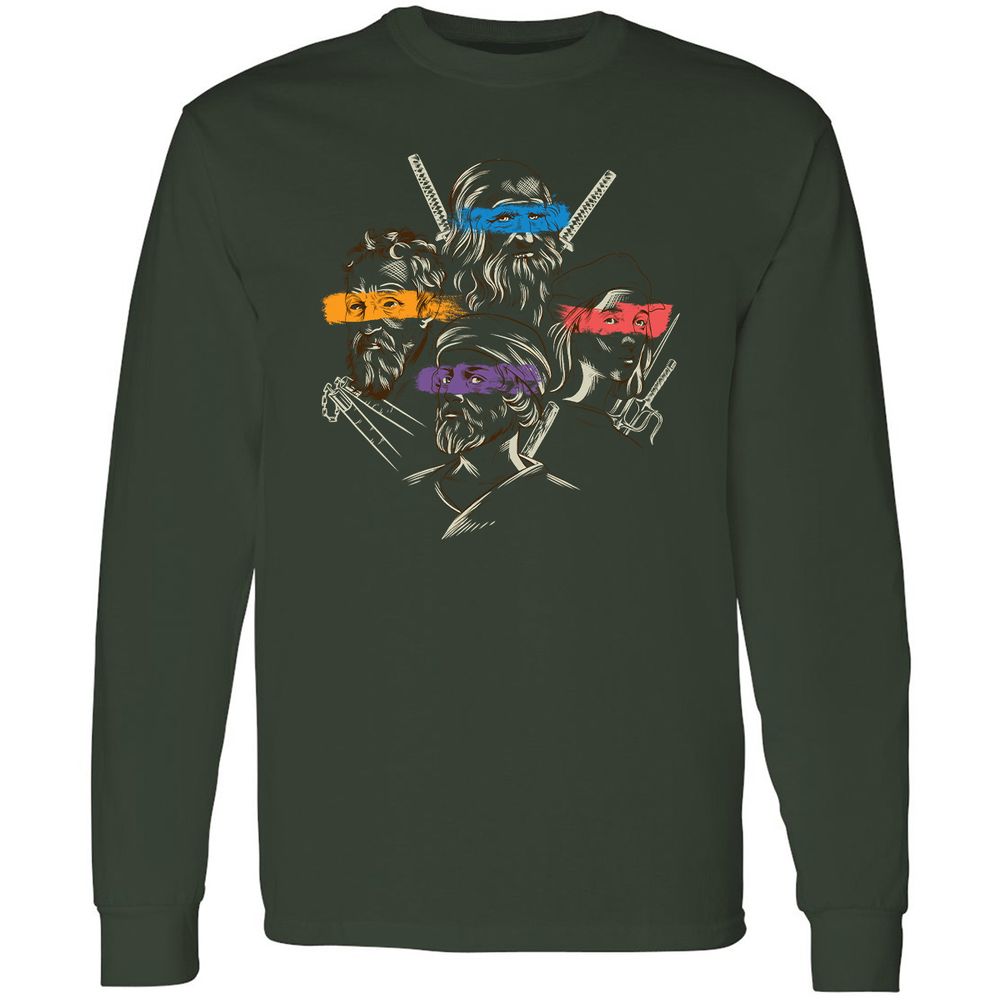 Long Sleeve T-Shirt - T7DP1T2L - Forest Green - 8
