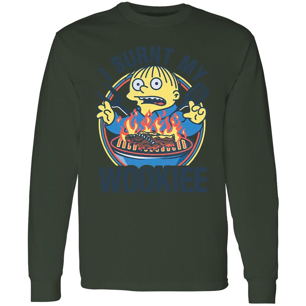 Long Sleeve T-Shirt - QCRGQS72 - Forest Green - 8