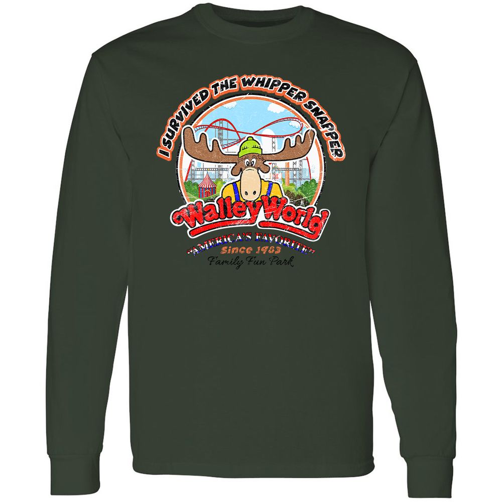 Long Sleeve T-Shirt - Q4EPV7E1 - Forest Green - 8