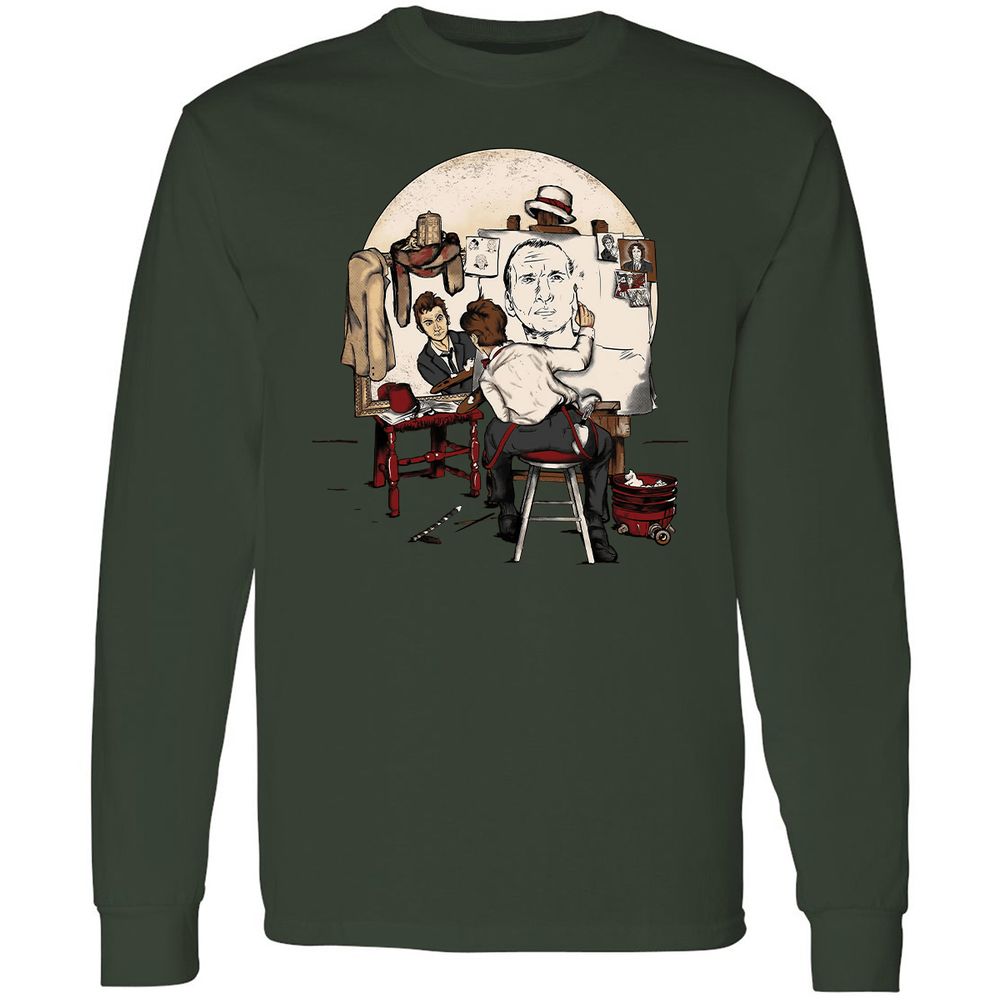 Long Sleeve T-Shirt - 8JPMM1GU - Forest Green - 8