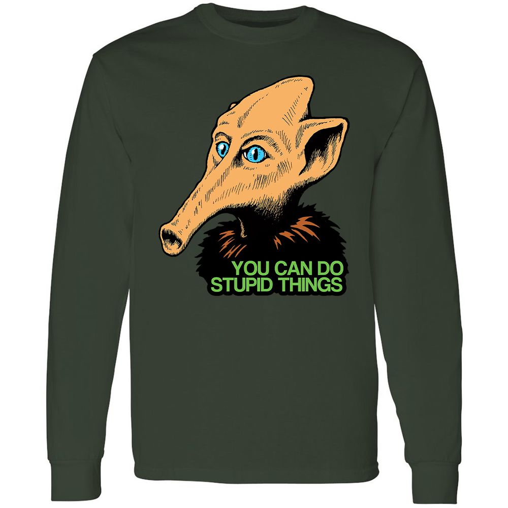 Long Sleeve T-Shirt - 9P98LQPH - Forest Green - 8