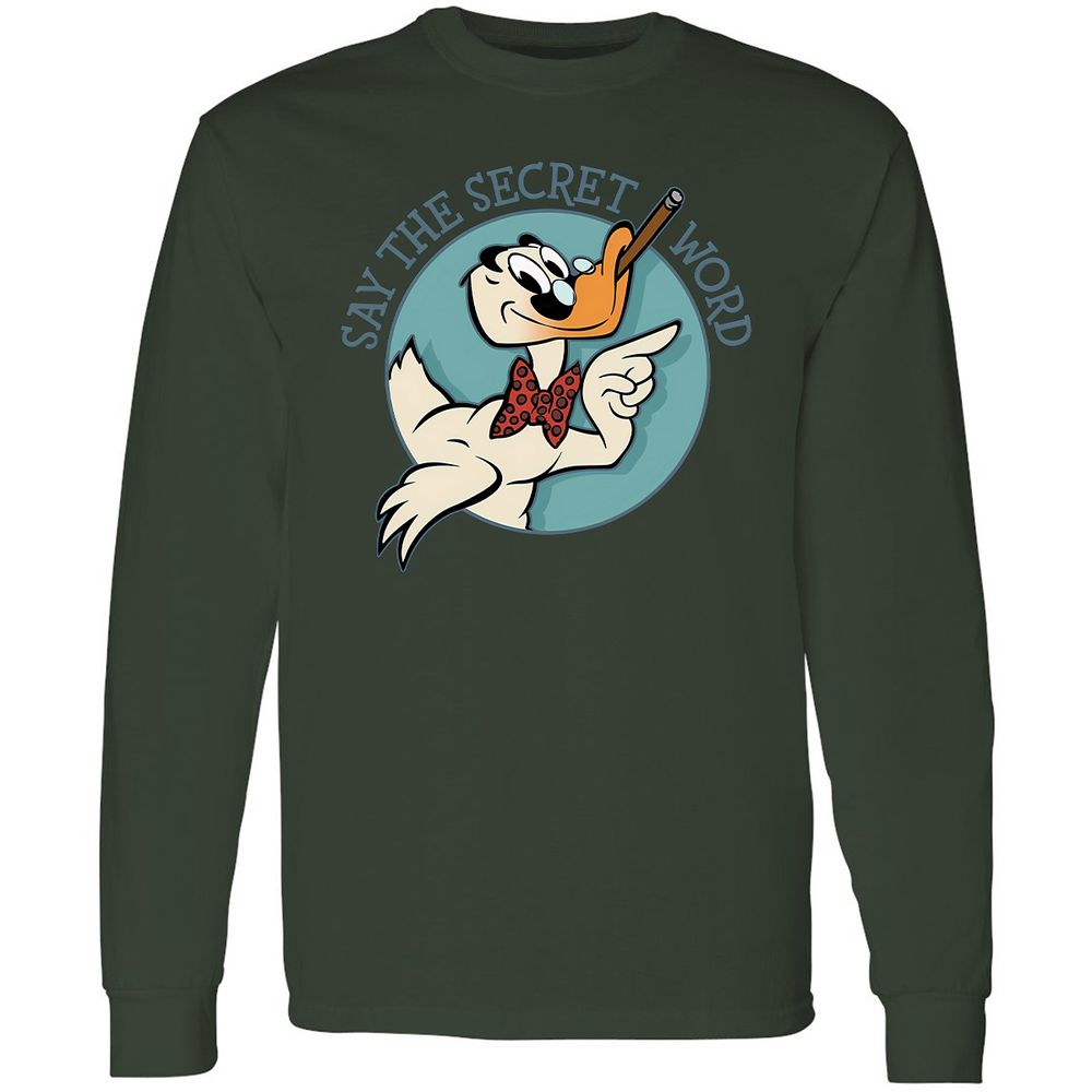 Long Sleeve T-Shirt - LXZKDLZU - Forest Green - 8
