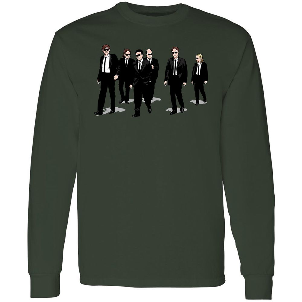 Long Sleeve T-Shirt - 7DA1F2M3 - Forest Green - 8