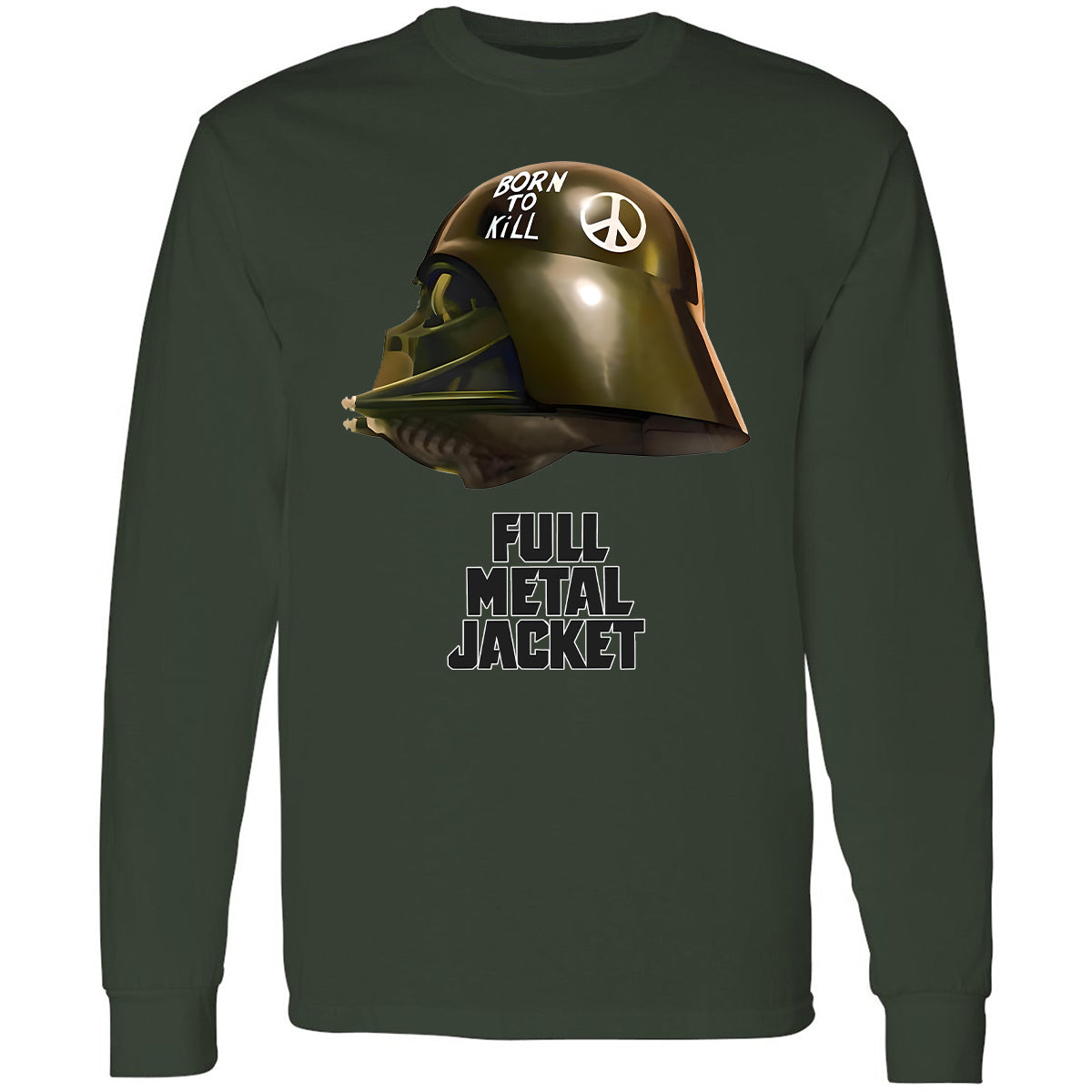 Long Sleeve T-Shirt - VA5GBNJV - Forest Green - 8