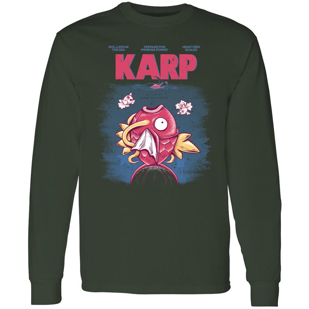 Long Sleeve T-Shirt - N3MBVF2K - Forest Green - 8