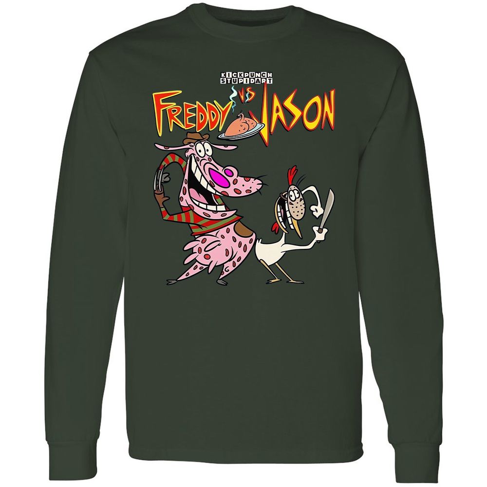 Long Sleeve T-Shirt - 1UMGYNZN - Forest Green - 8