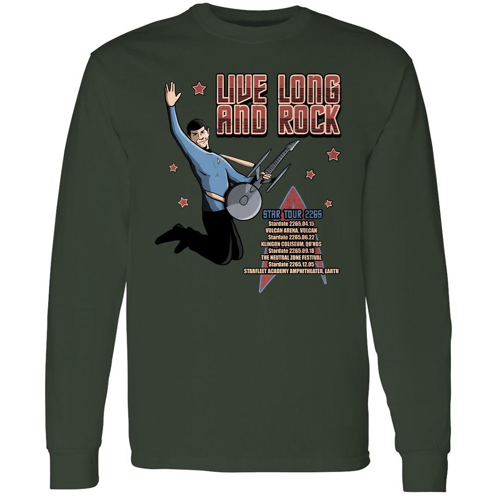 Long Sleeve T-Shirt - FLGH4G91 - Forest Green - 8