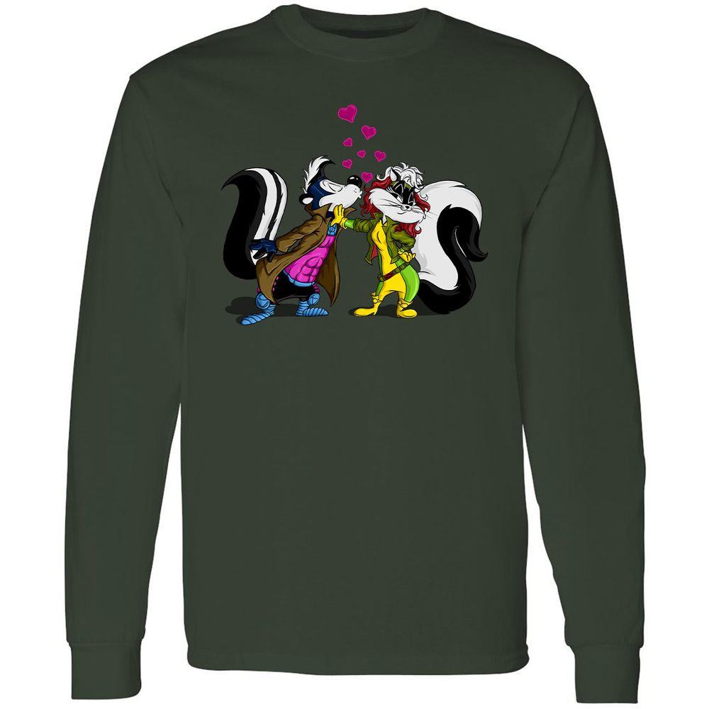 Long Sleeve T-Shirt - SF2VAB68 - Forest Green - 8