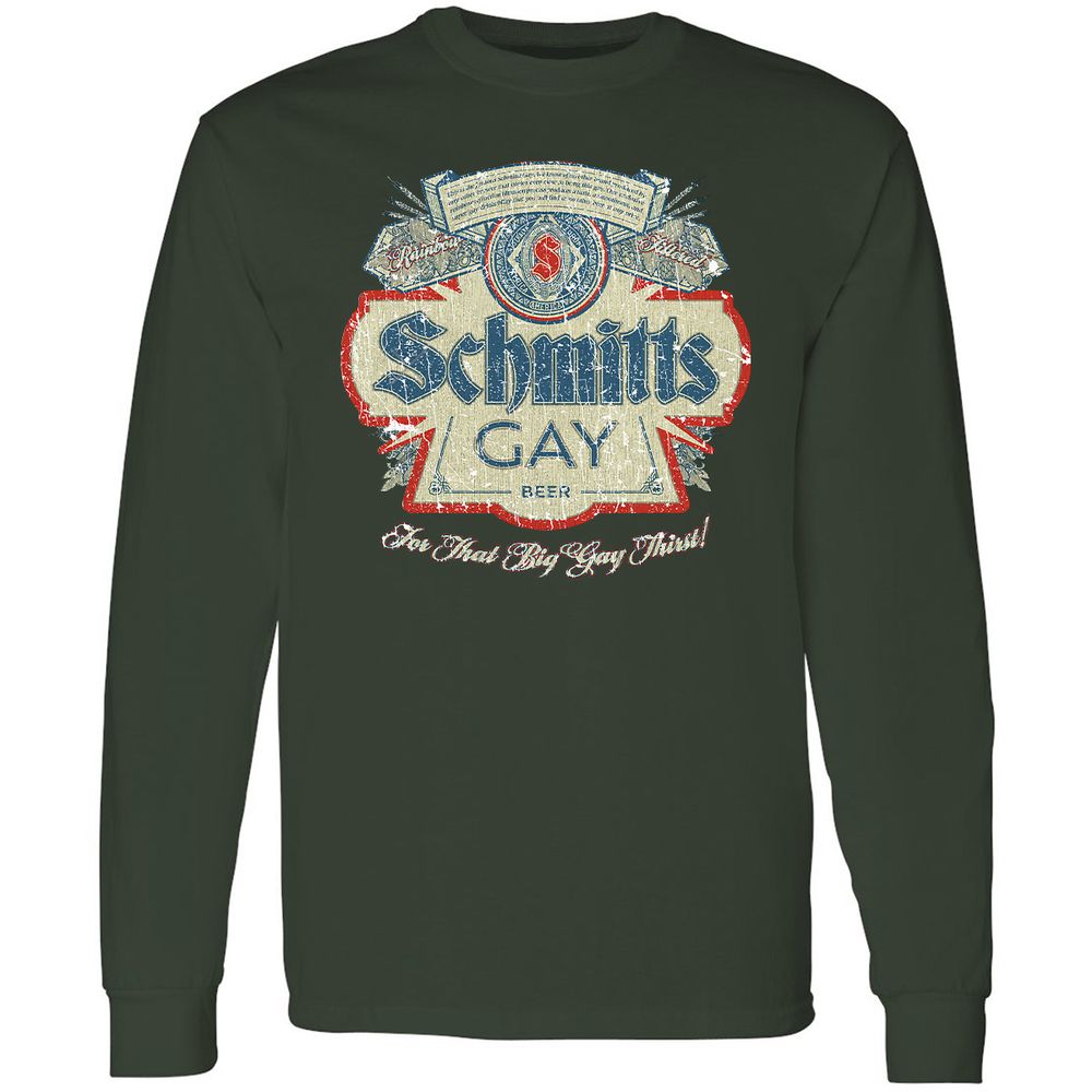 Schmitts Gay Beer - Forest Green - 8