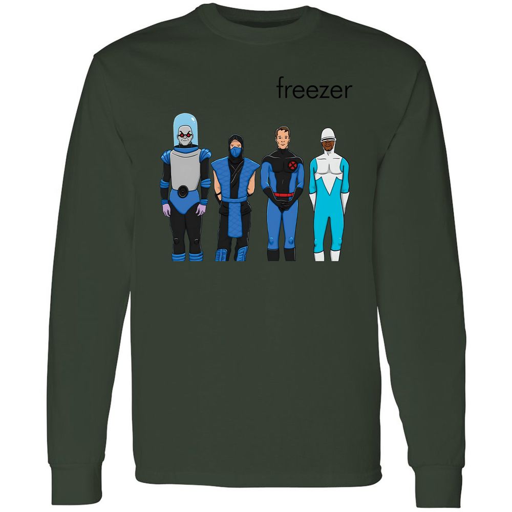 Long Sleeve T-Shirt - WMTZZV47 - Forest Green - 8