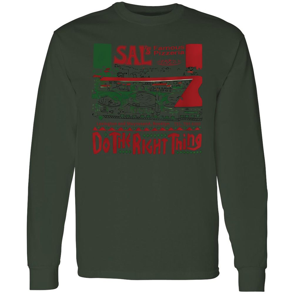 Long Sleeve T-Shirt - 2KTHG4YA - Forest Green - 8