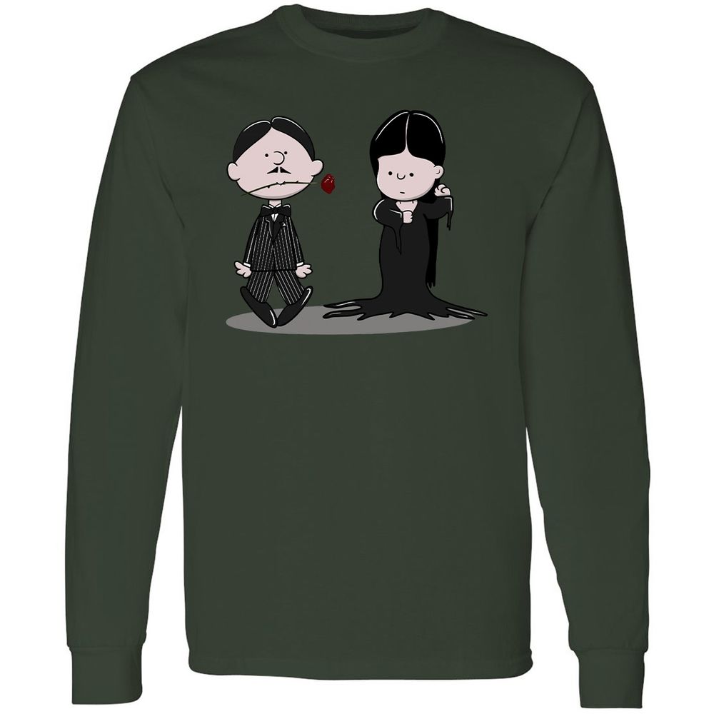 Long Sleeve T-Shirt - 2Q8CDT71 - Forest Green - 8