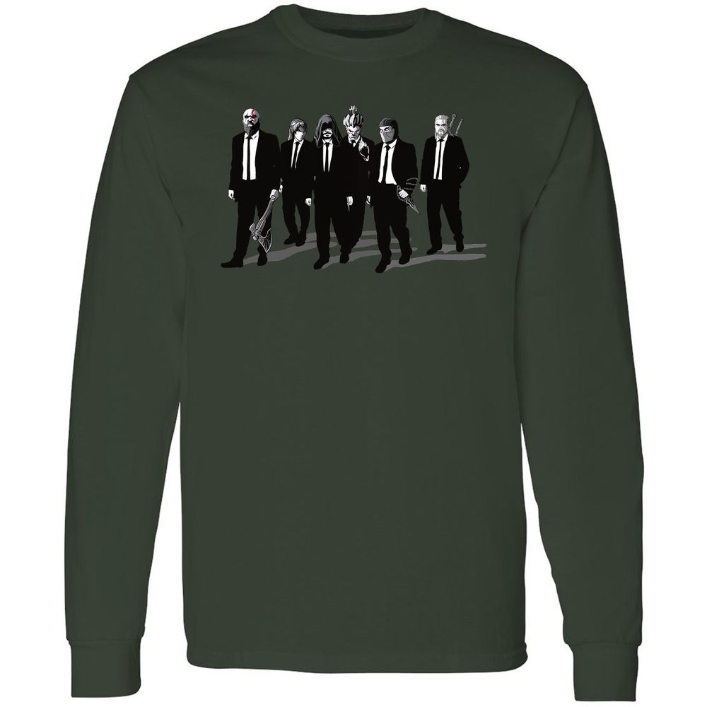 Long Sleeve T-Shirt - UMH1S786 - Forest Green - 8