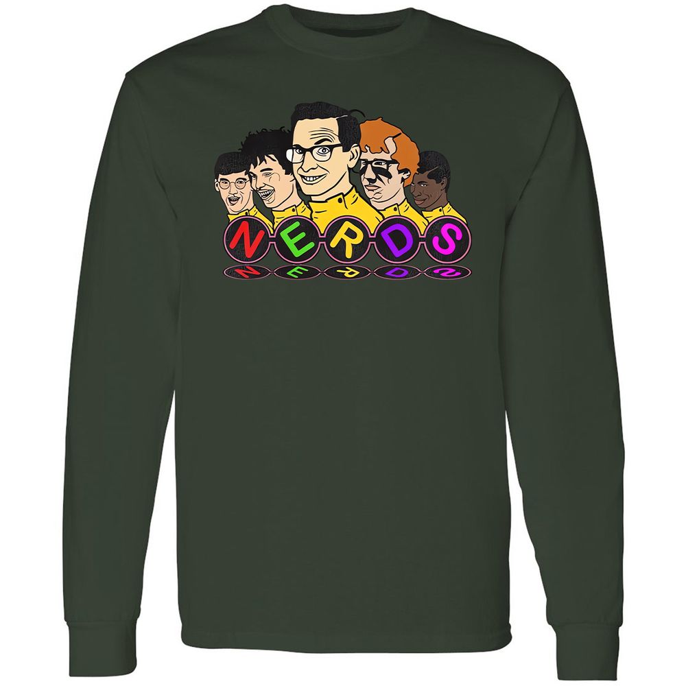 Long Sleeve T-Shirt - RJUZJ2GH - Forest Green - 8