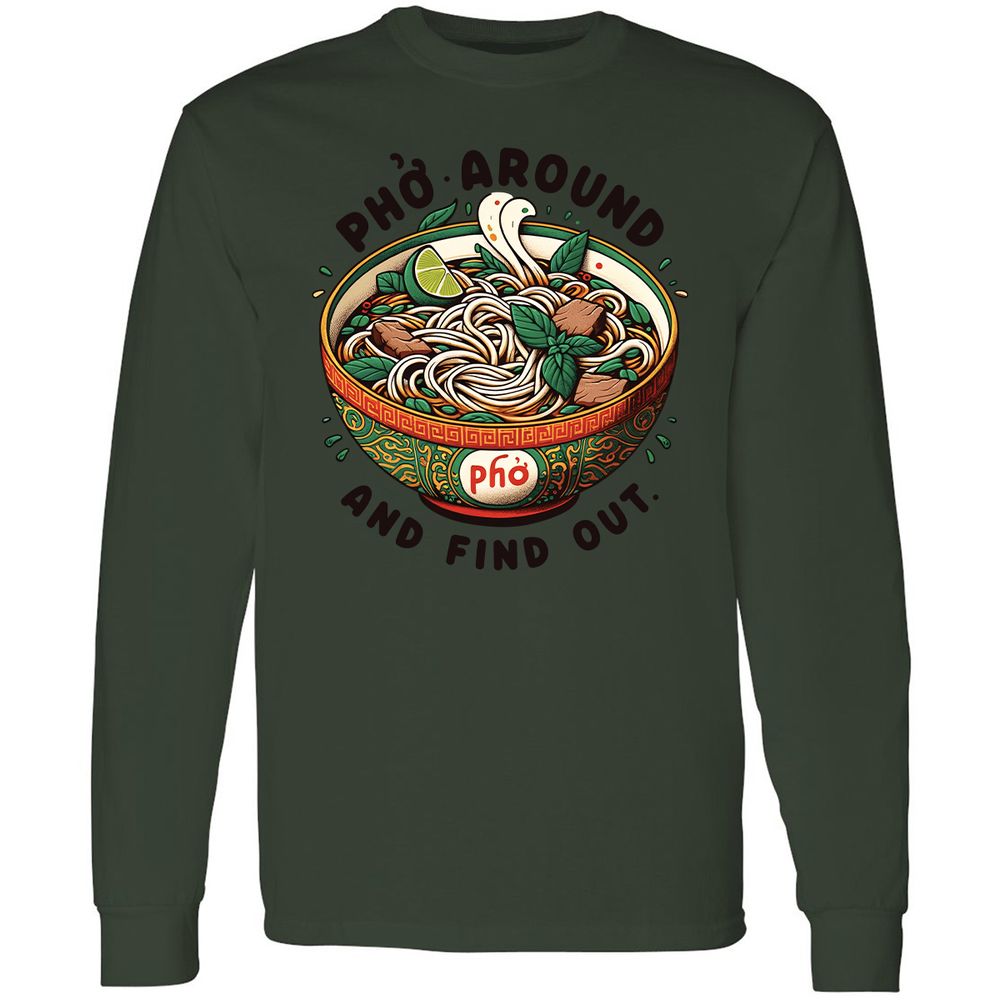 Long Sleeve T-Shirt - 36CBHMBX - Forest Green - 8