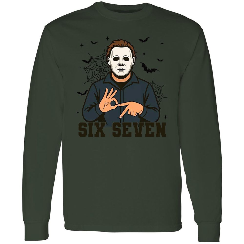 Long Sleeve T-Shirt - LHNJ12B5 - Forest Green - 8