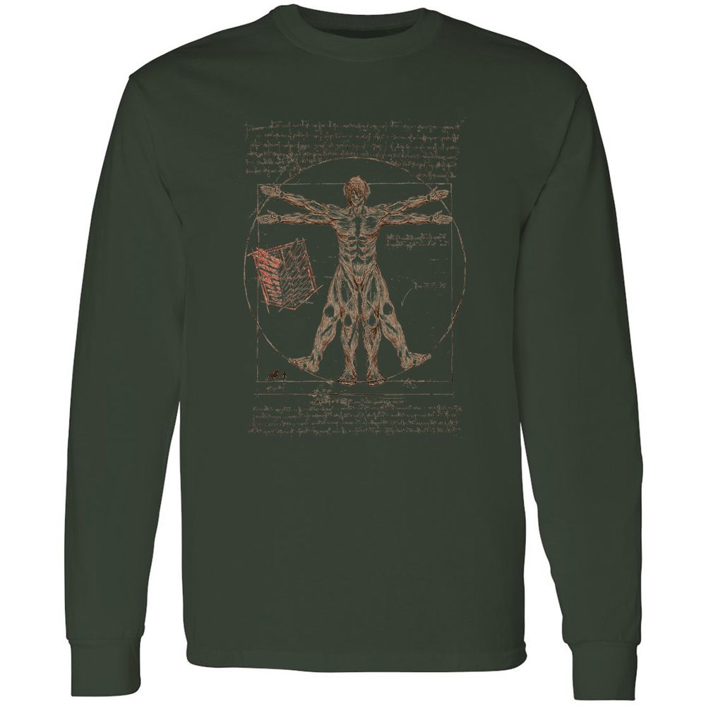 Long Sleeve T-Shirt - KFMUD5YX - Forest Green - 8