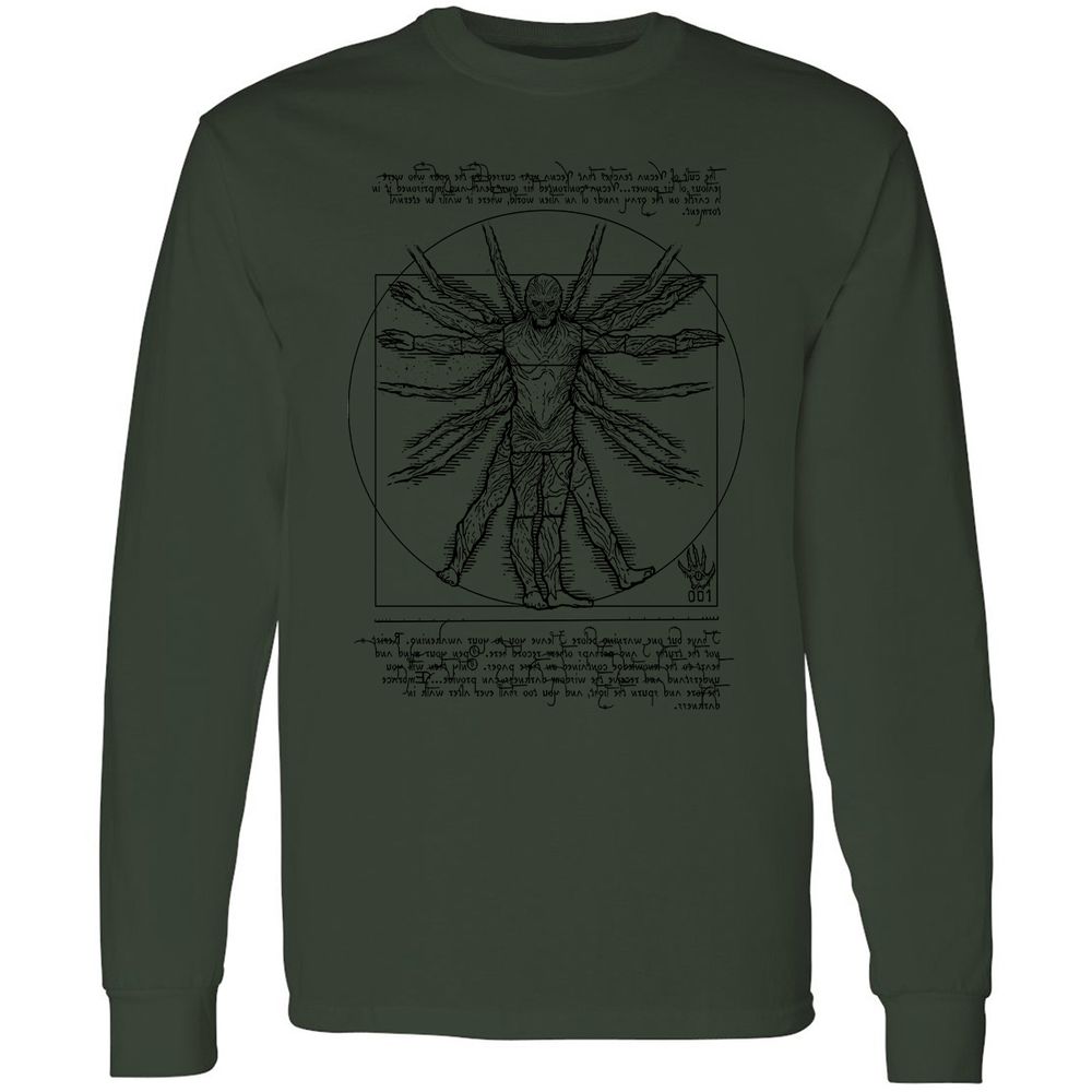 Long Sleeve T-Shirt - EPPB9MD2 - Forest Green - 8