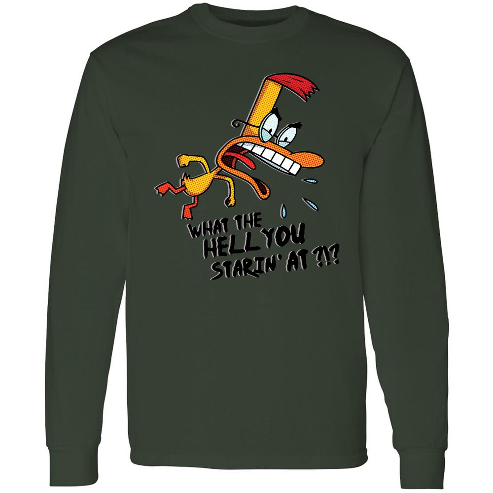 Long Sleeve T-Shirt - E44SDB72 - Forest Green - 8