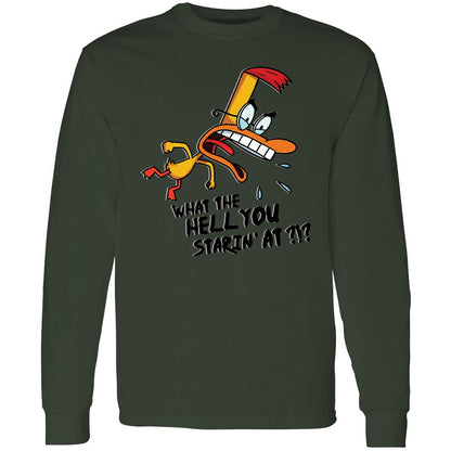 Long Sleeve T-Shirt - E44SDB72 - Forest Green - 8